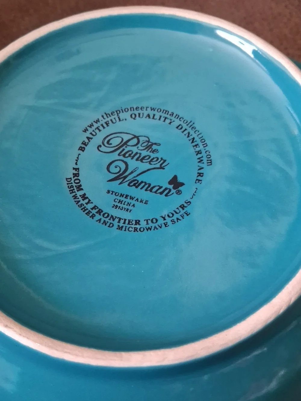 The Pioneer Woman Isabelle Teal Salad/Cereal Bowl - Home Dining